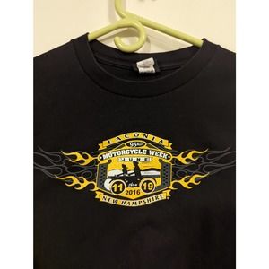 2016 Motorbike Week Mens T-shirt-Men's XL-Laconia